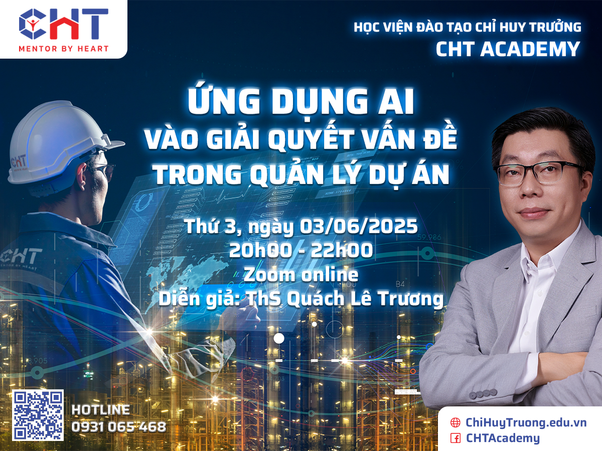CHƯƠNG TRÌNH ỨNG DỤNG AI TRONG XÂY DỰNG – ĐÁNH THỨC TƯ DUY GIẢI QUYẾT VẤN ĐỀ HIỆU QUẢ